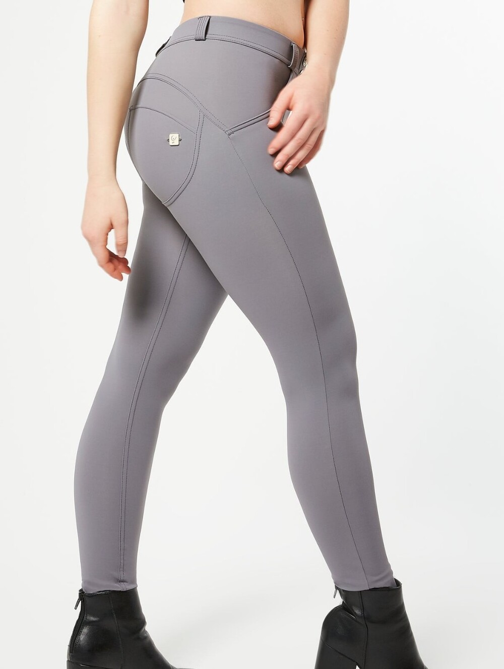 Freddy WR.UP D.I.W.O. Pro Classic Rise Skinny Pants Gray Size Small